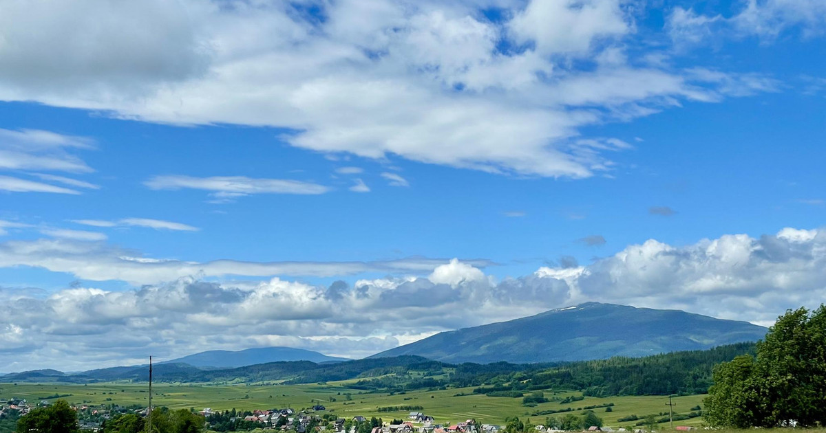 Działka w Podwilku z widokiem na Babią Górę i Tatry