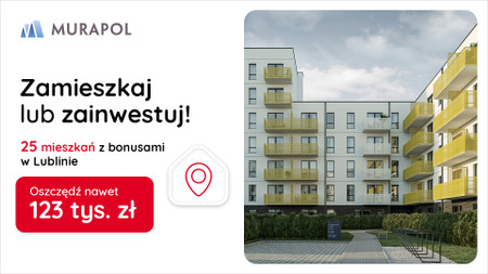 Nowa inwestycja - Murapol Primo, Lublin, Aleja Spółdzielczości Pracy - promocja