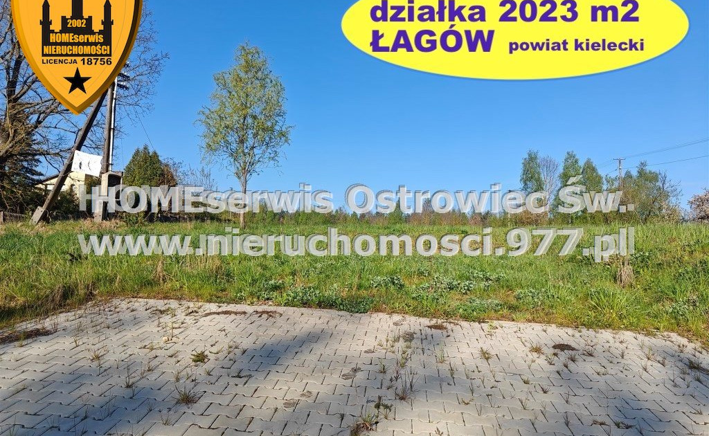 Działka na sprzedaż 2023 m2 Łagów ul.Rakowska