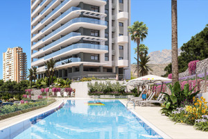 Mieszkanie na sprzedaż 98m2 Walencja Alicante Benidorm NA SPRZEDAŻ APARTAMENT W EAGLE TOWER - NOWOŚĆ - zdjęcie 1