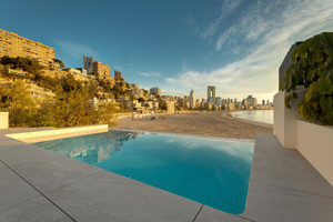 Mieszkanie na sprzedaż 176m2 Walencja Alicante Benidorm Duplex w pierwszej linii z prywatnym basenem - zdjęcie 1