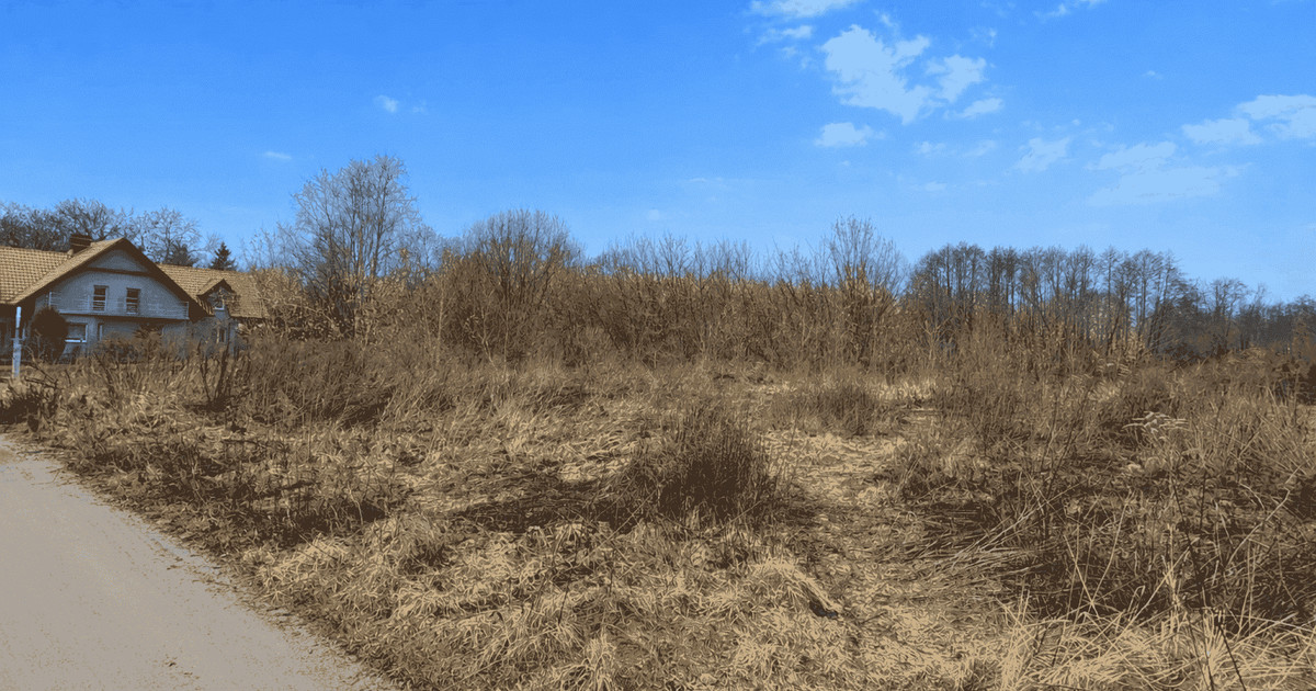 Działka w zielonej części Pobiedzisk – dom wolnostojący lub bliźniak