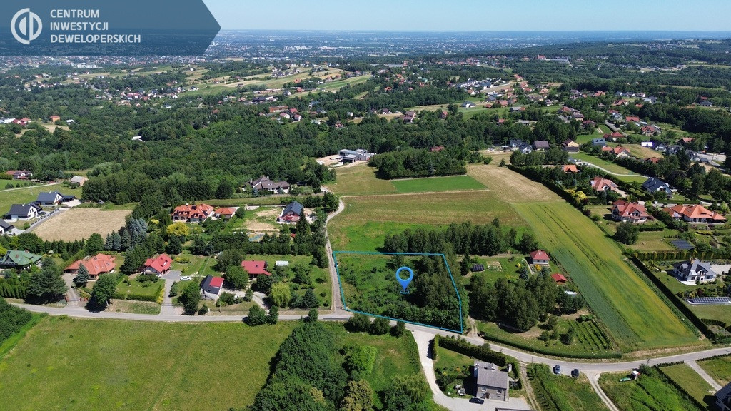 Widokowa piękna działka na Matysówce