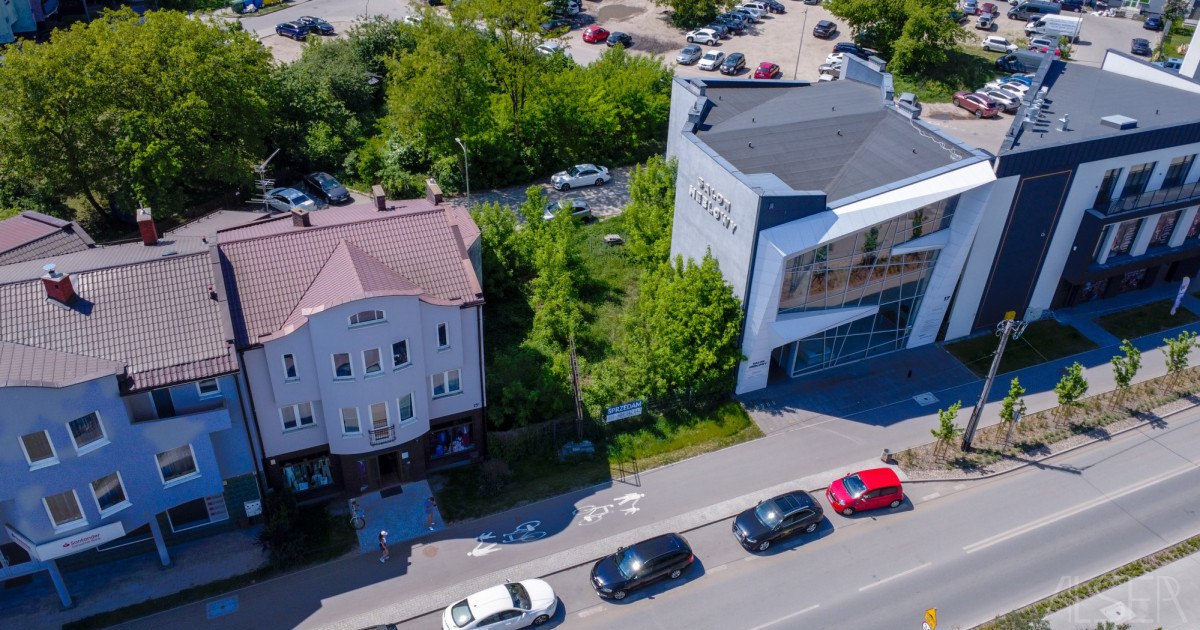Działka pod zabudowę wielorodzinną i usługi