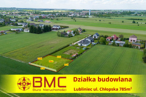 Działka na sprzedaż 785m2 lubliniecki Lubliniec Chłopska - zdjęcie 1