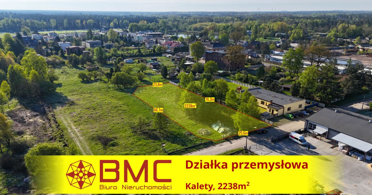 Działka przemysłowa Kalety 2238