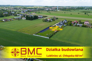 Działka na sprzedaż 661m2 lubliniecki Lubliniec Chłopska - zdjęcie 1