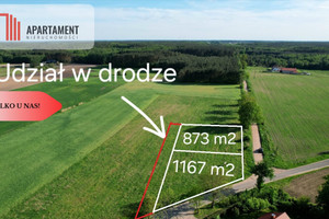 Działka na sprzedaż 873m2 bydgoski Dąbrowa Chełmińska Gzin - zdjęcie 1