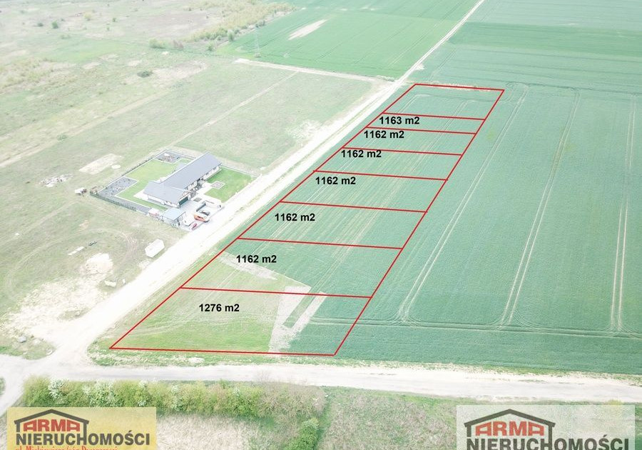 DZIAŁKA POD ZABUDOWĘ W GRZĘDZICACH