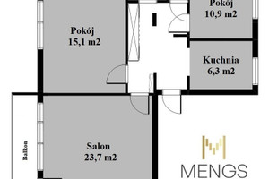 Mieszkanie na sprzedaż 73m2 pruszkowski Pruszków - zdjęcie 1