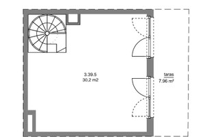 Mieszkanie na sprzedaż 72m2 Warszawa Ursynów Jeziorki Północne Baletowa - zdjęcie 3