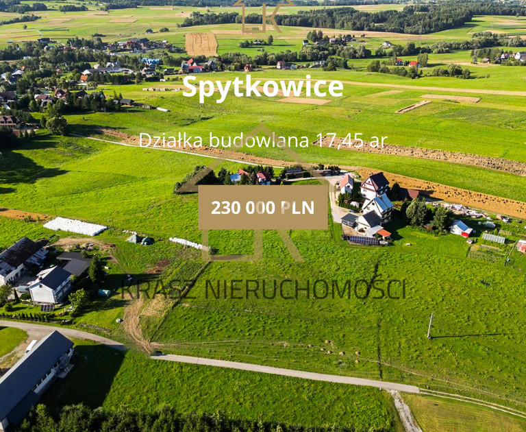 Piękna działka budowlana w spokojnej okolicy