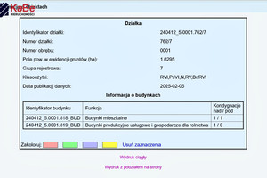 Działka na sprzedaż częstochowski Olsztyn Zbożowa - zdjęcie 3