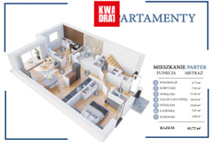Mieszkanie na sprzedaż 64m2 Warszawa Wawer Celulozy - zdjęcie 2