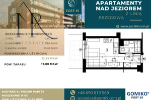 Mieszkanie na sprzedaż 23m2 węgorzewski Węgorzewo Ogonki Sztynorcka - zdjęcie 2