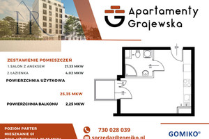 Mieszkanie na sprzedaż 26m2 Warszawa Praga-Północ Szmulowizna Grajewska - zdjęcie 1