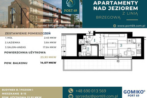 Mieszkanie na sprzedaż 24m2 węgorzewski Węgorzewo Ogonki Sztynorcka - zdjęcie 2