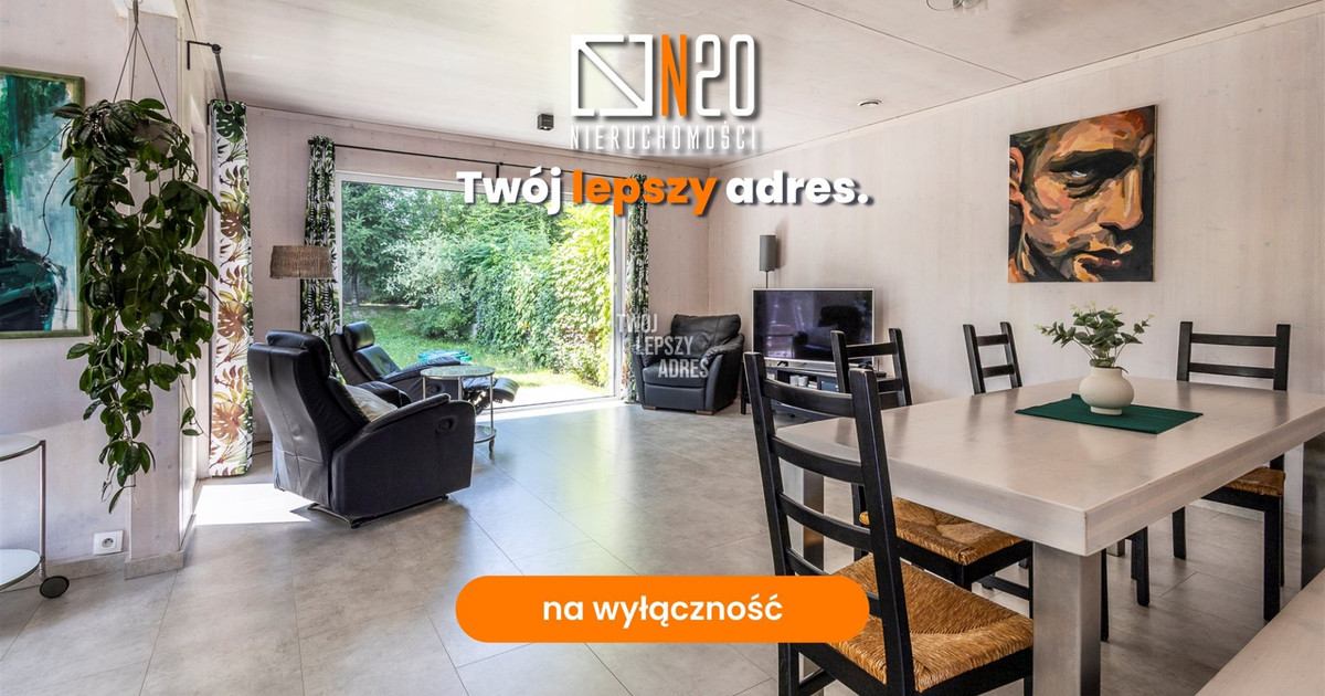 NOWOCZESNY DOM w Krakowie z garażem i ogrodem