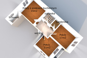 Mieszkanie na sprzedaż 55m2 Kraków Podgórze zdunów - zdjęcie 1