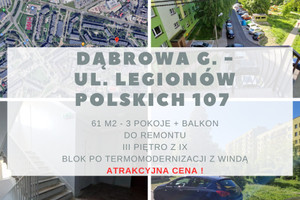 Mieszkanie na sprzedaż 61m2 Dąbrowa Górnicza Legionów Polskich - zdjęcie 1