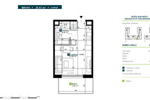 Mieszkanie na sprzedaż 26m2 Warszawa Bemowo Chrzanów - zdjęcie 2