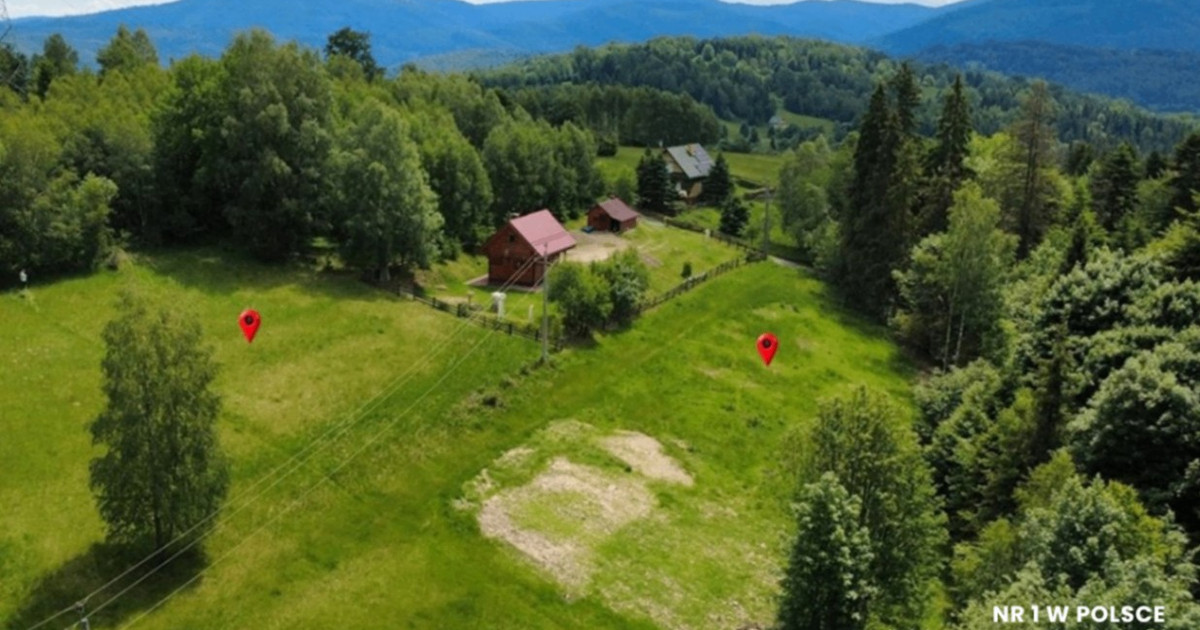 Działka 1,03 ha z potencjałem w Beskidach