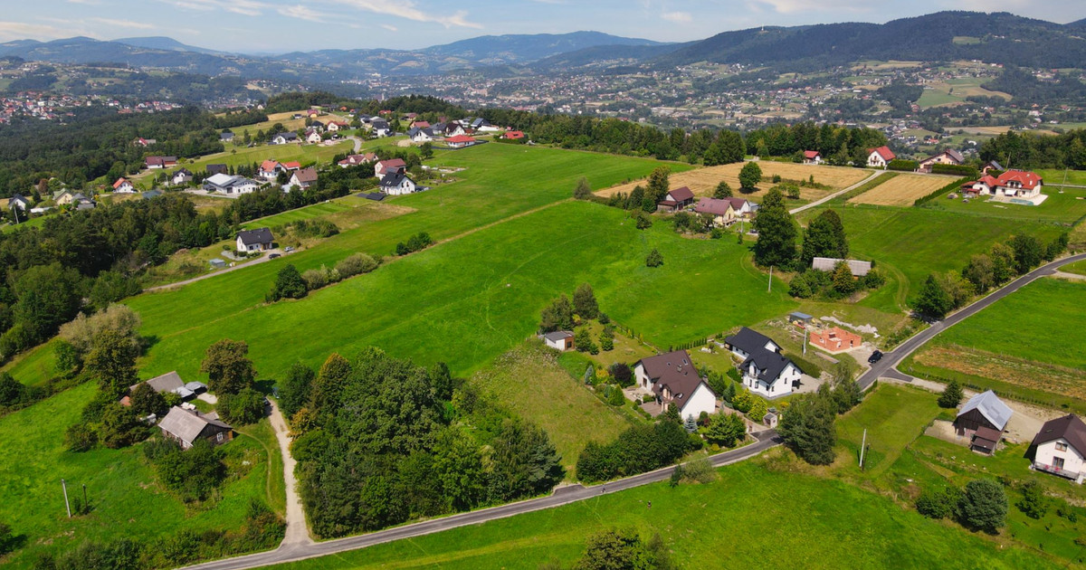 Piękna działka budowlana, widokowa, Jabłoniec, Siekierczyna