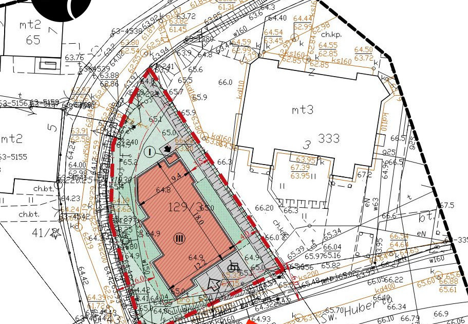 Działka mieszkaniowo usługowa M/U31