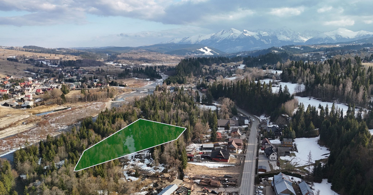 Działka Leśna Bukowina Tatrzańska