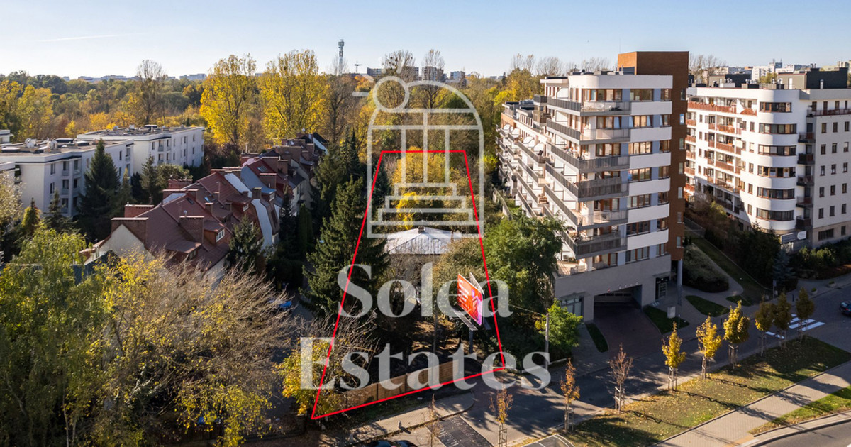 PRESTIŻOWA DZIAŁKA INWESTYCYJNA NA MOKOTOWIE