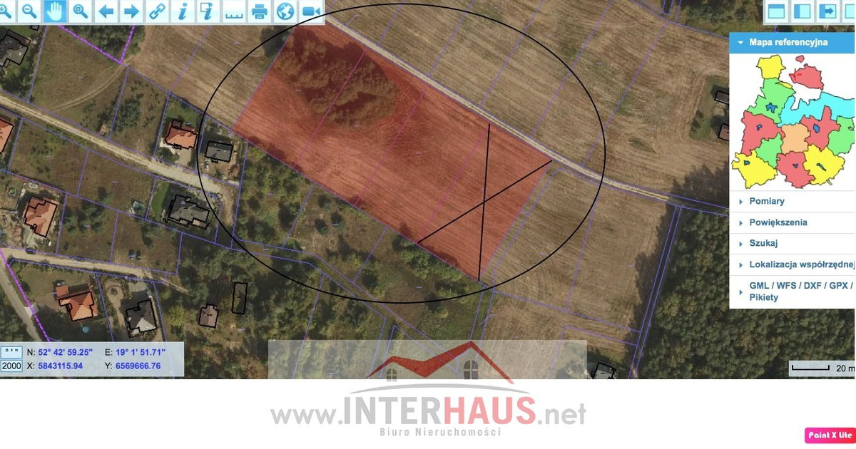 Działka budowlana w malowniczej okolicy