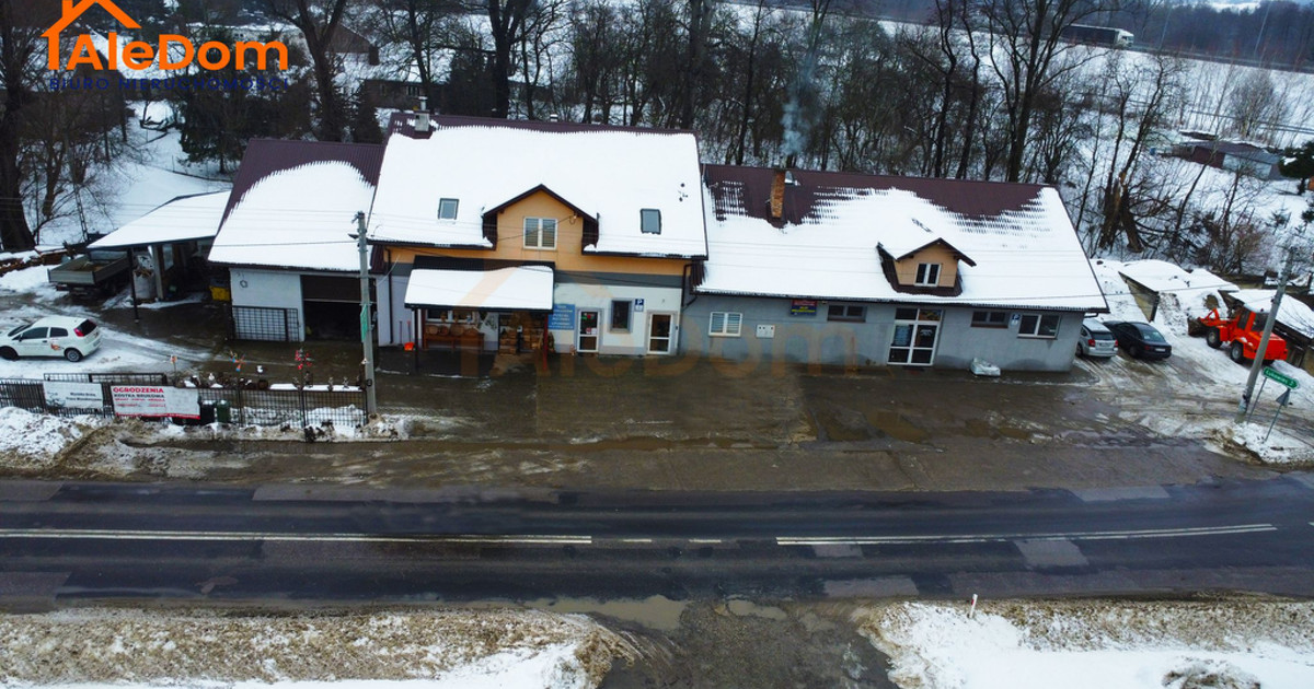 SPRZEDAM – BUDYNEK HANDLOWO-USŁUGOWY Z MIESZKANIEM