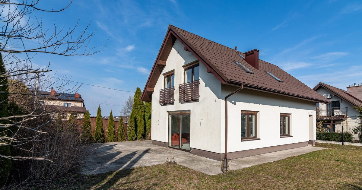 Dom jednorodzinny – Kraków – Sidzina – ul. Edwarda Warchałowskiego – 103,30 m²