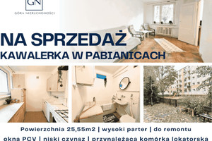 Mieszkanie na sprzedaż 26m2 pabianicki Pabianice Wileńska - zdjęcie 1