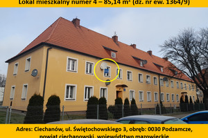 Mieszkanie na sprzedaż 86m2 ciechanowski Ciechanów Świętochowskiego - zdjęcie 1