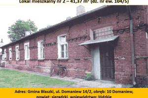 Mieszkanie na sprzedaż 42m2 sieradzki Błaszki Domaniew - zdjęcie 1
