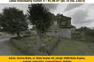 Mieszkanie na sprzedaż 46m2 wieluński Biała Biała-Kopiec Biała Kopiec 49 - zdjęcie 1