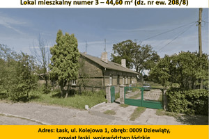 Mieszkanie na sprzedaż 45m2 łaski Łask Kolejowa - zdjęcie 1