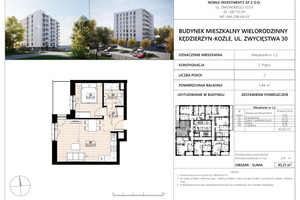 Mieszkanie na sprzedaż 46m2 kędzierzyńsko-kozielski Kędzierzyn-Koźle Zwycięstwa - zdjęcie 3