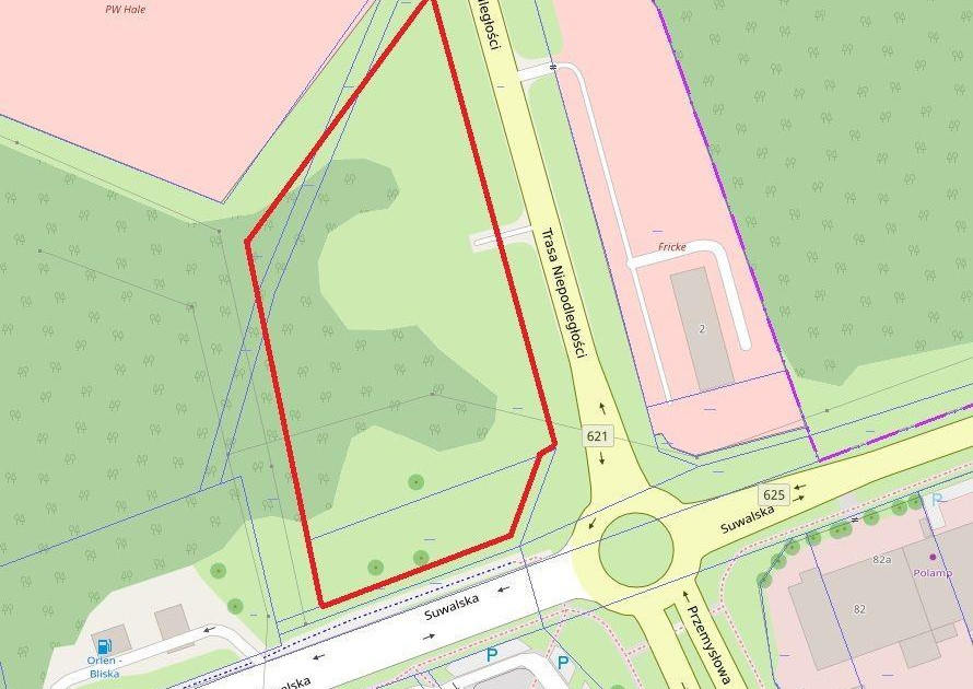 Działka inwestycyjna