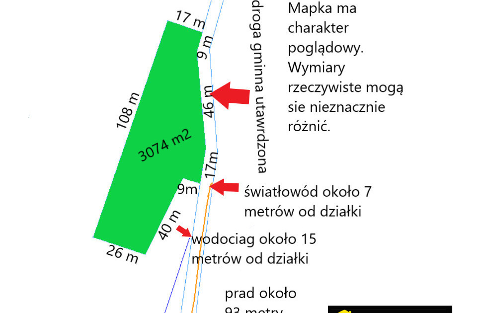 Duża działka z warunkami zabudowy