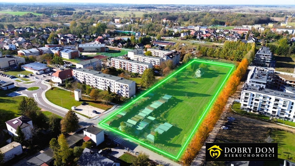 Działka inwestycjna - Mpzp - Mw/U