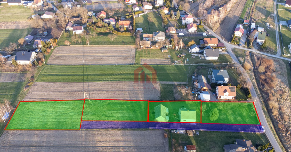 Działka 10 ar z WZ przy drodze asfaltowej CZEKAJ