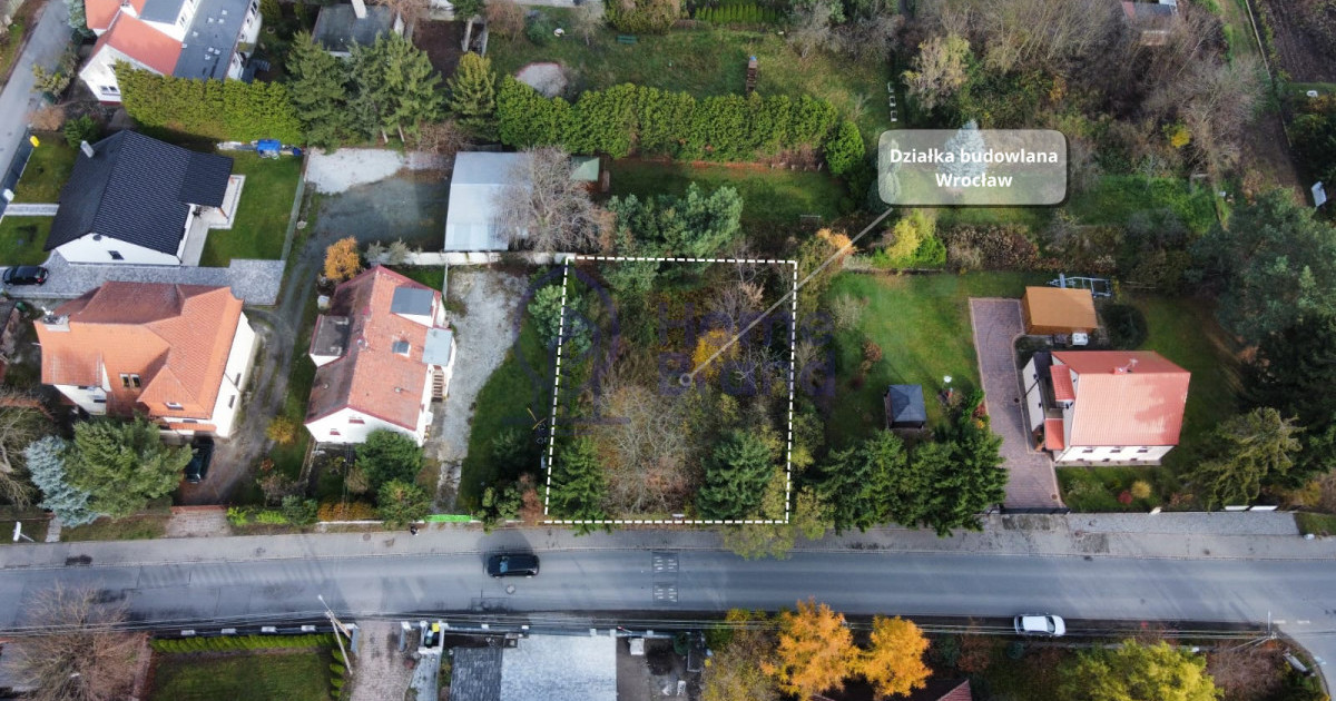 Działka budowlana | Kameralna okolica | Wrocław