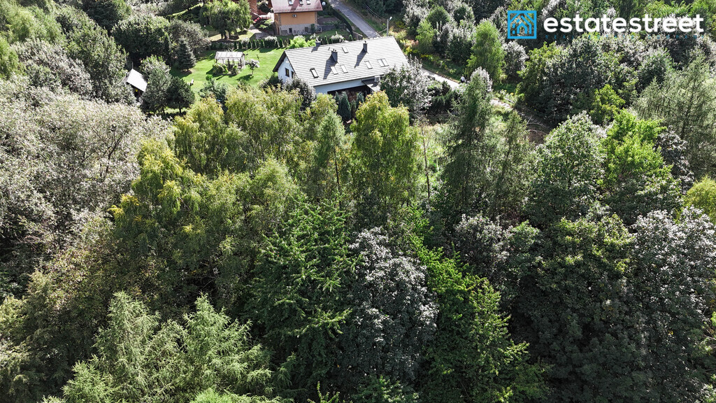 Niezwykła działka budowlana z własnym lasem
