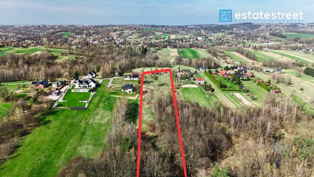 Działka 2,25 ha Wiśnicz/Siepraw - piękny las :)