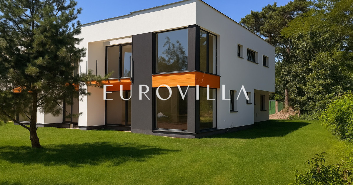 Nowoczesny dom na dużej działce