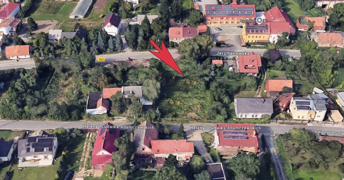 Działka niezabudowana ul. Jerzmanowska