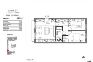 Mieszkanie na sprzedaż 61m2 Poznań Naramowice Naramowicka - zdjęcie 2