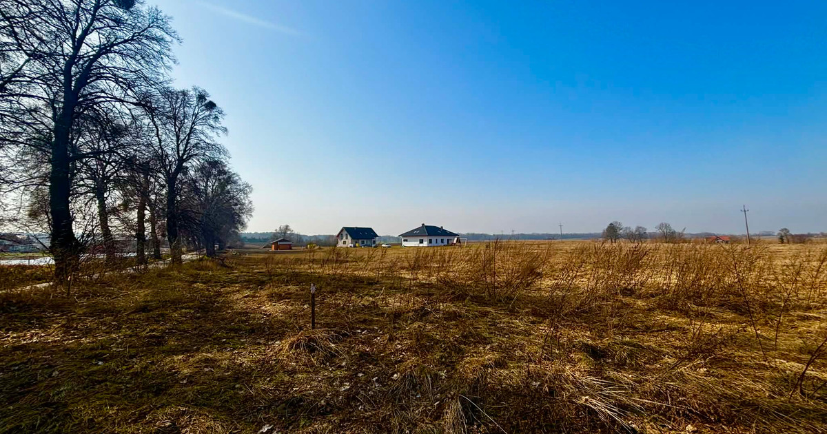 Pięknie położona działka w zasięgu Lasu